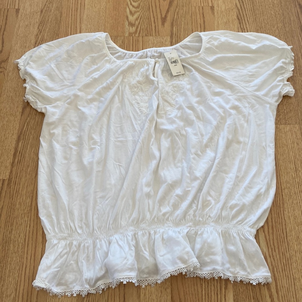 NWT White Cotton Shirt